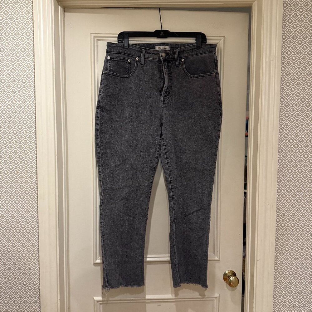 Madewell The Curvy Perfect Vintage Straight Jean in size 14W